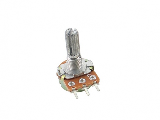 Adjustable Resistance / Potentiometer Axial 100K Ohm Linear ø6mm 